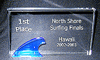 Acrylic Wave Plaque